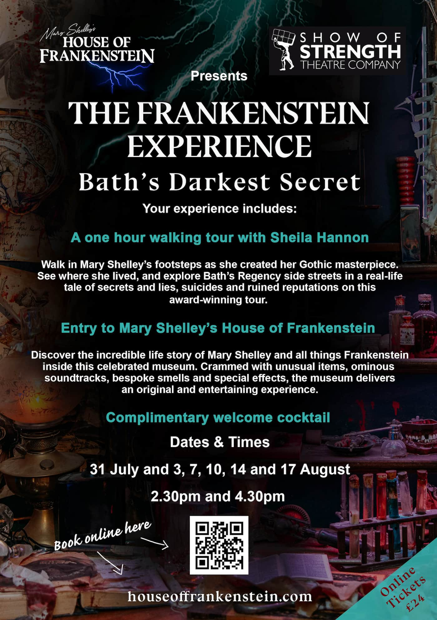 The FRANKENSTEIN Experience details